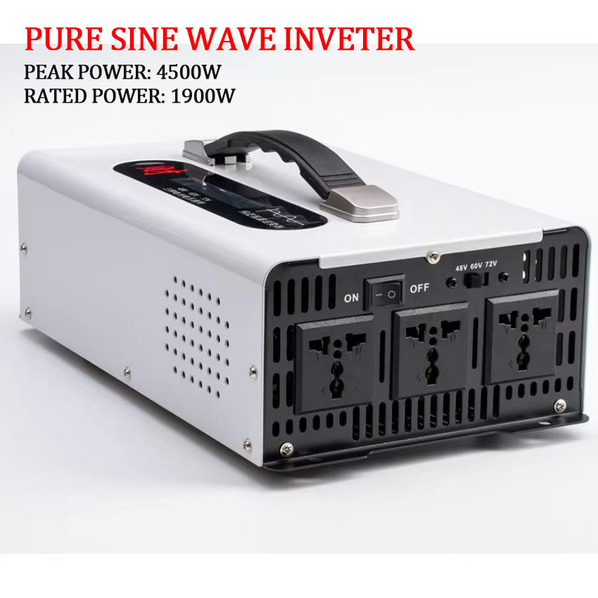 Pure Sine Wave Inverter 5000W 48V 220V - Stromwandler 5000W-8000W Reiner Sinuswellen-Wechselrichter DC 12V/24V/48V/60V/72V