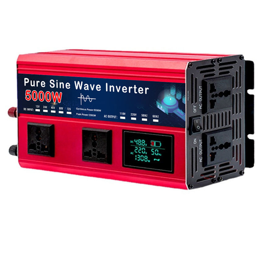 Pure Sine Wave Inverter 5000W 48V 220V - 5000W Reiner Sinus-Wechselrichter für den Haushalt