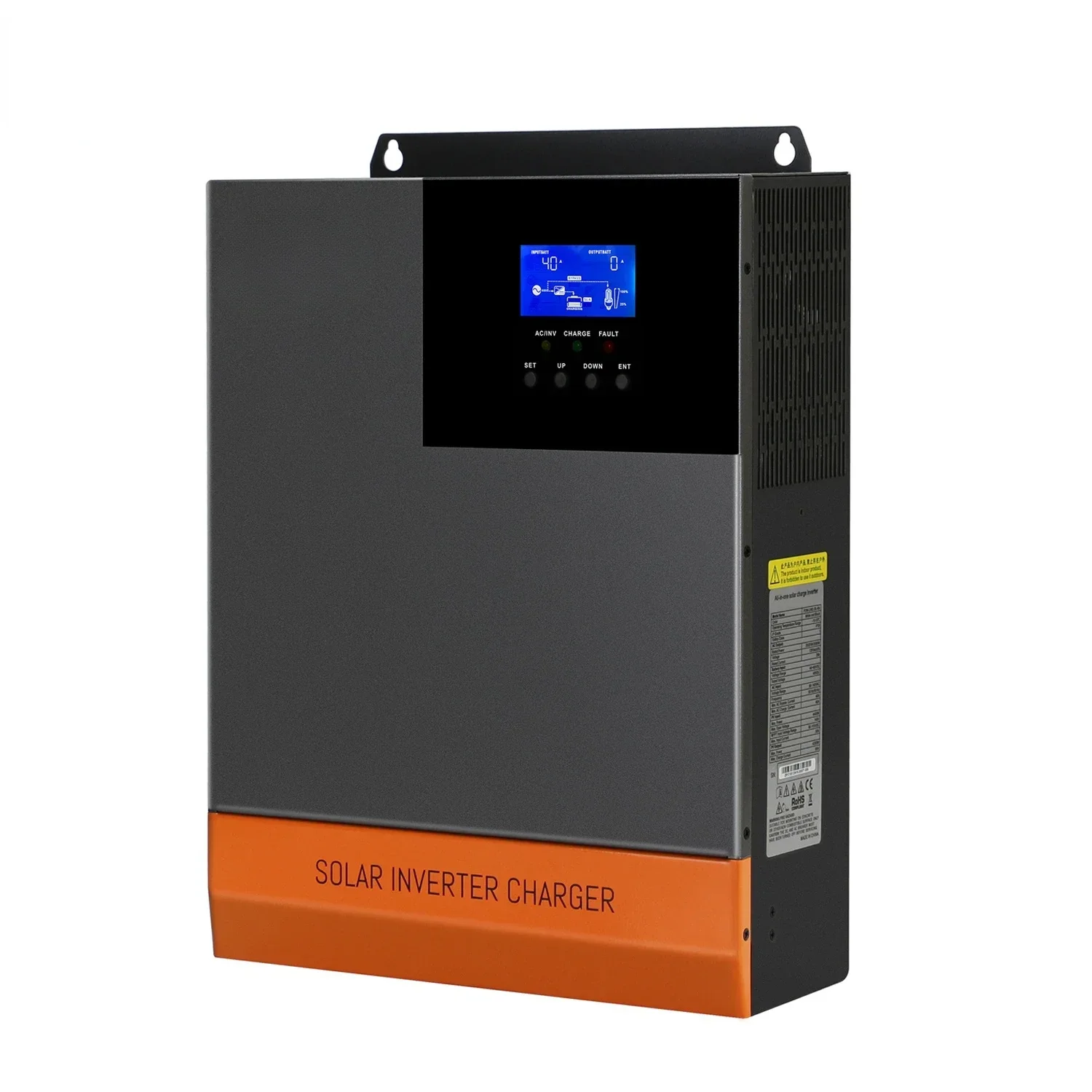 Hybrid Solar Inverter 5.5Kw Mppt 48V - 5,5 kW MPPT 100 A optisch