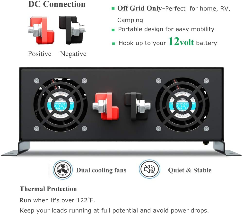 Off Grid Reiner Sinus-Solar-We – Pure Sine Wave Inverter 5000W 48V 220V Bewertung und Preis
