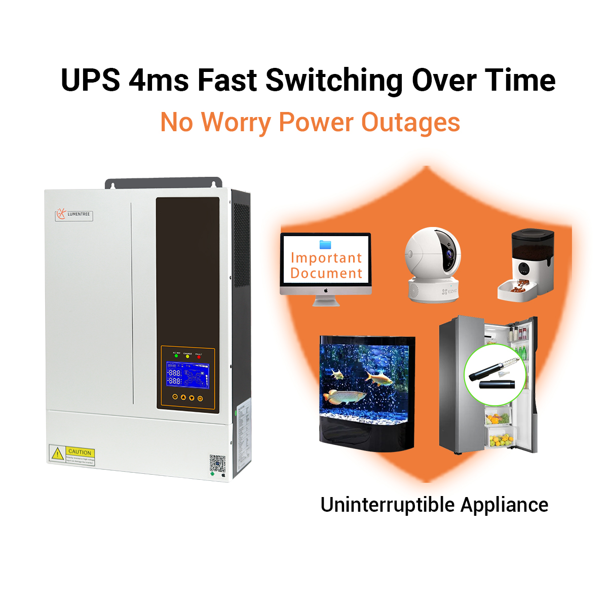 5,5 kW 48V Hybrid On/Off-Grid  – Hybrid Solar Inverter 5.5Kw Mppt 48V Bewertung und Preis