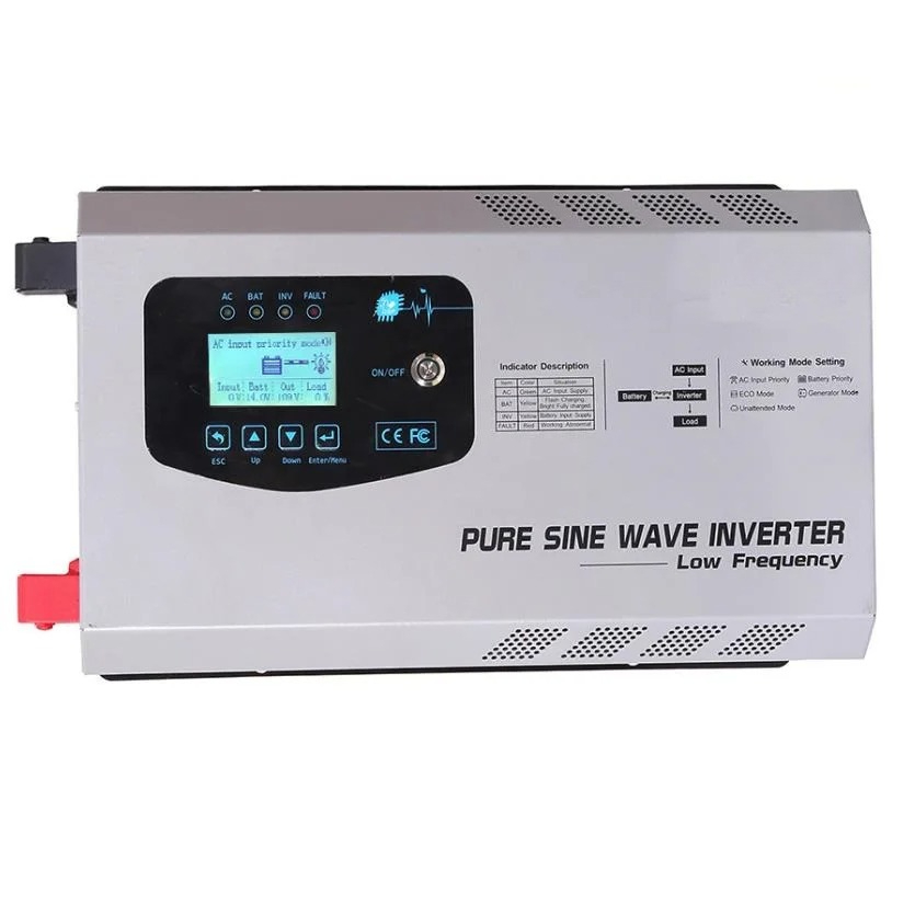 6kW Solar-USV-Wechselrichter 6 – Off Grid Solar Inverter 48V 6000W Bewertung und Preis