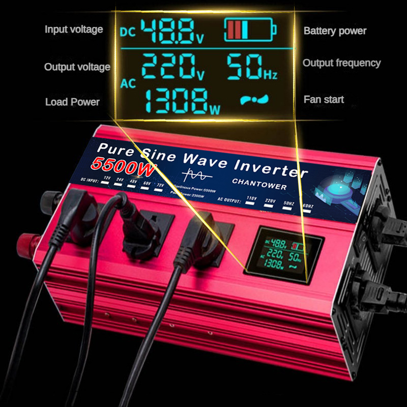 4000 W/5000 W/5500 W Reiner Si – Pure Sine Wave Inverter 5000W 48V 220V Bewertung und Preis