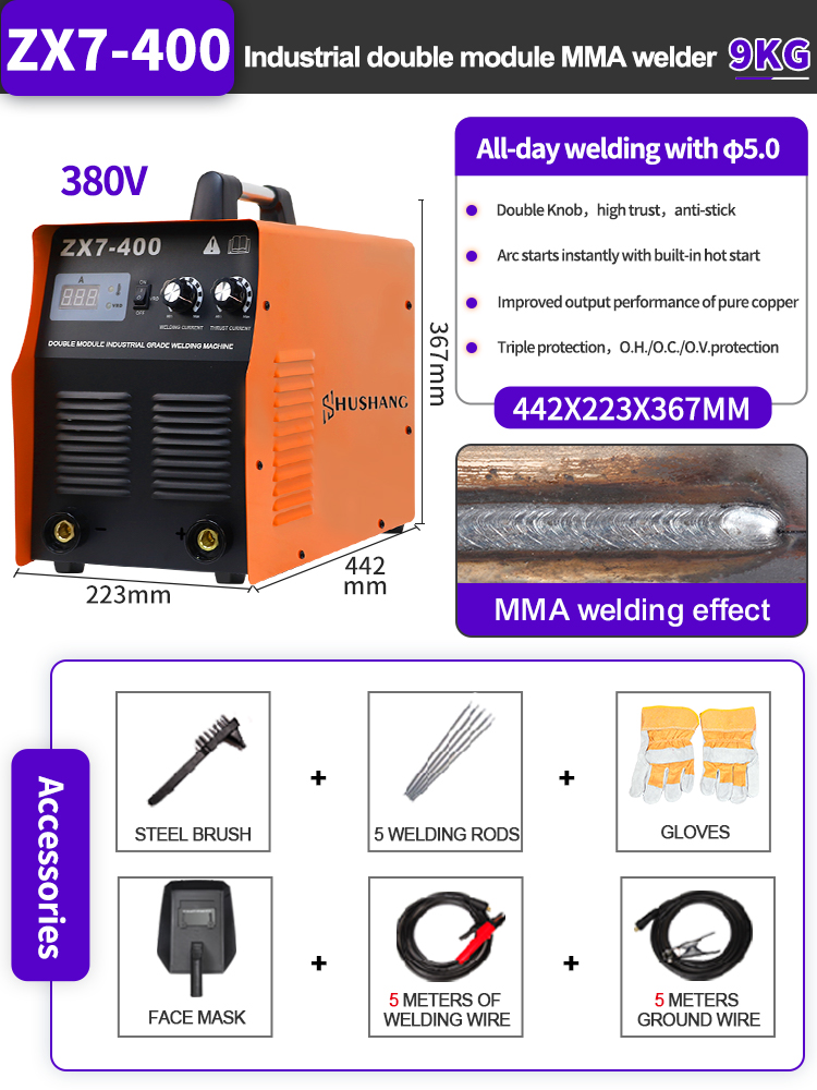 300A Industrielle MMA Schweiße – Inverter Welding Machine Igbt 300A Bewertung und Preis