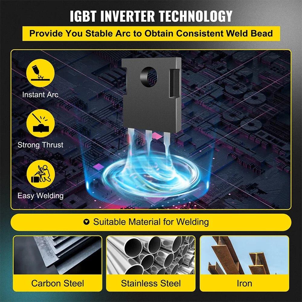 110V 300A Mini IGBT Lichtbogen – Inverter Welding Machine Igbt 300A Bewertung und Preis