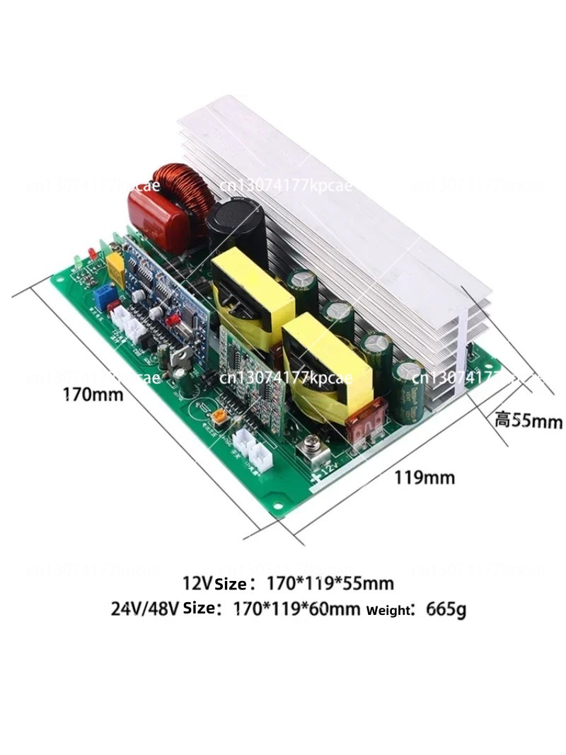 750W 1000W Reiner Sinus-Wechse – Pure Sine Wave Inverter Board 24V 48V Bewertung und Preis
