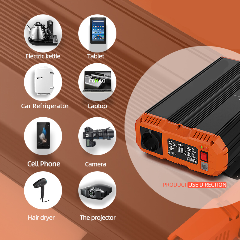 FCHAO 4000 W Leistung reiner S – Power Inverter 12V 220V 4000W Continuous Bewertung und Preis