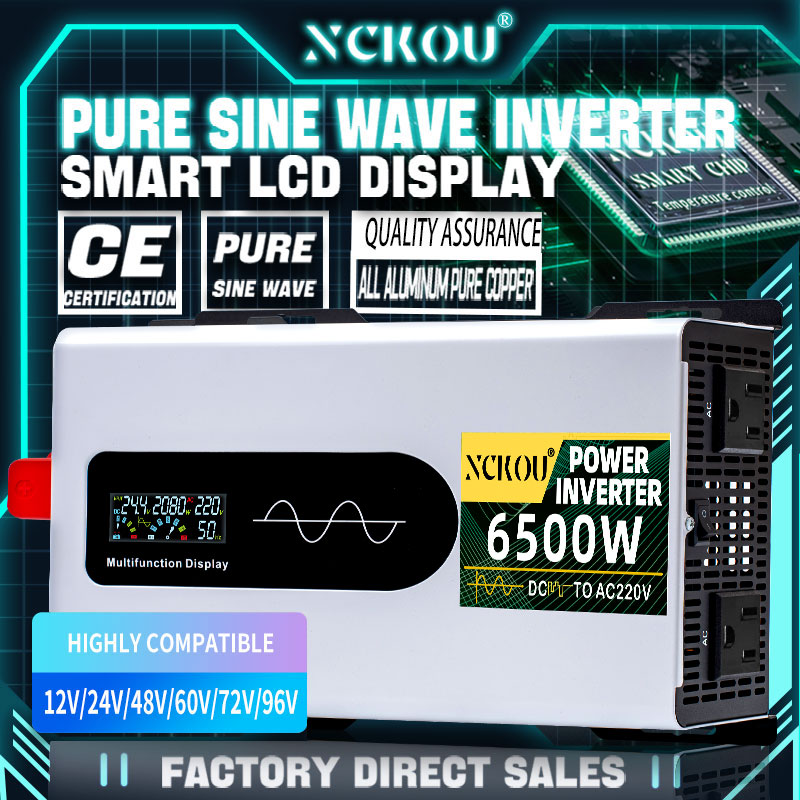 Inverter 12v 24v 48v 72v Para  – Pure Sine Wave Inverter 5000W 48V 220V Bewertung und Preis