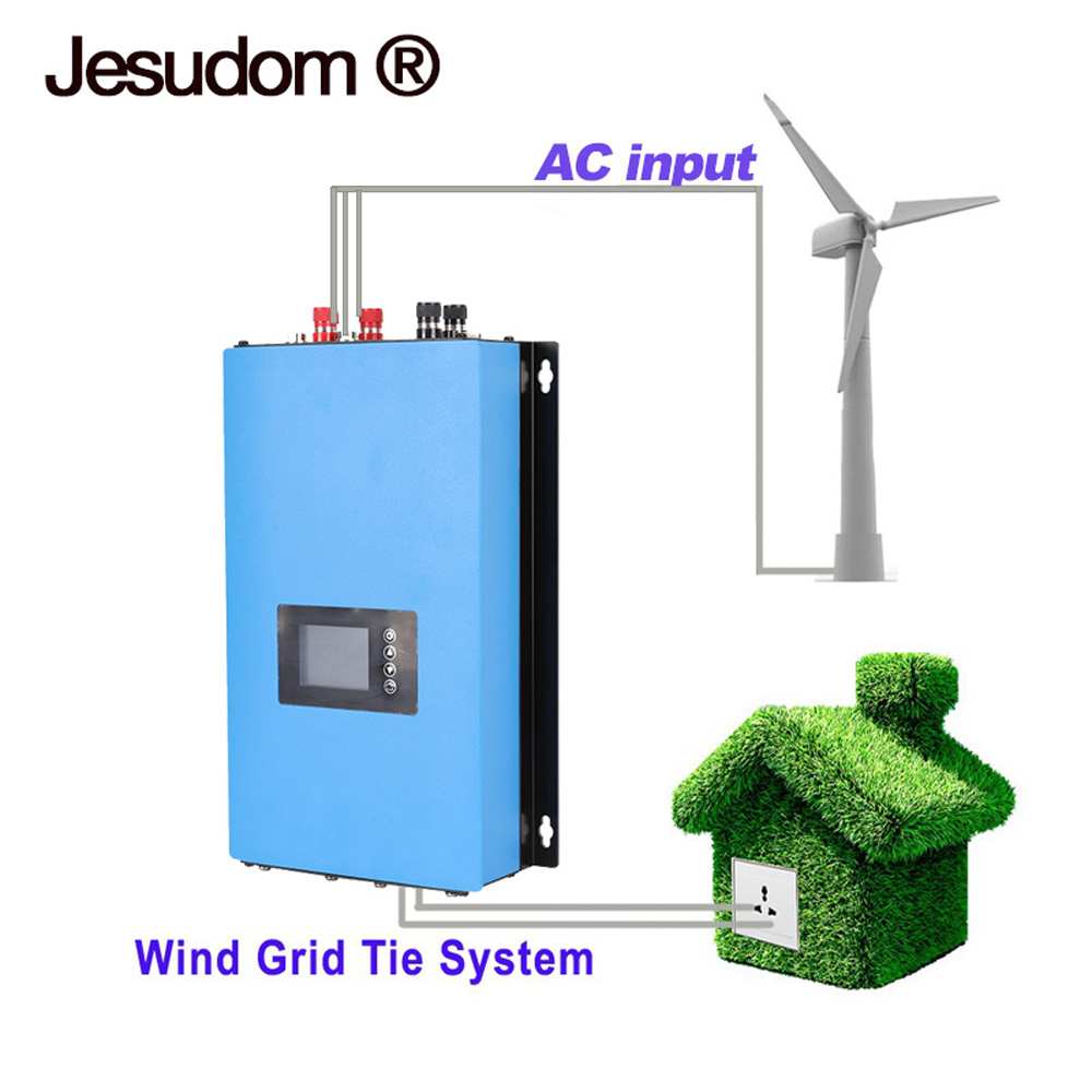 Jesudom Wind 2000W Netzgekoppe – Grid Tie Inverter Limiter 2000W Bewertung und Preis